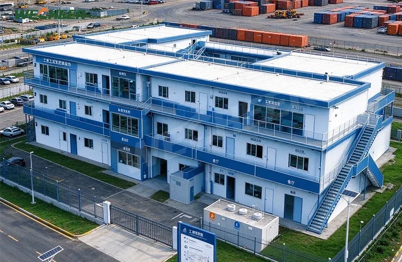 Folding Fast Assemble Save Space Prefab Containerhouse